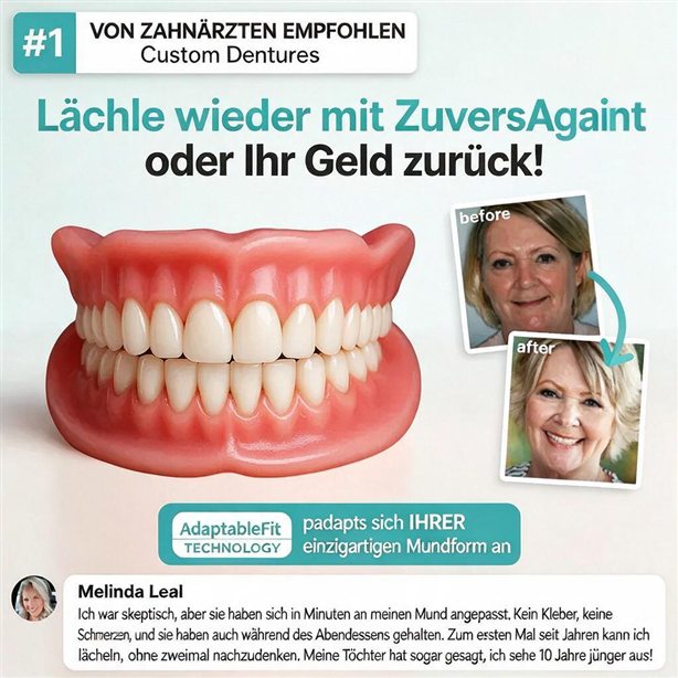 đAktion endet heute: 70 % Rabatt! â°Yagoo⢠Medizinische Vollprothese mit starkem Halt đڎ