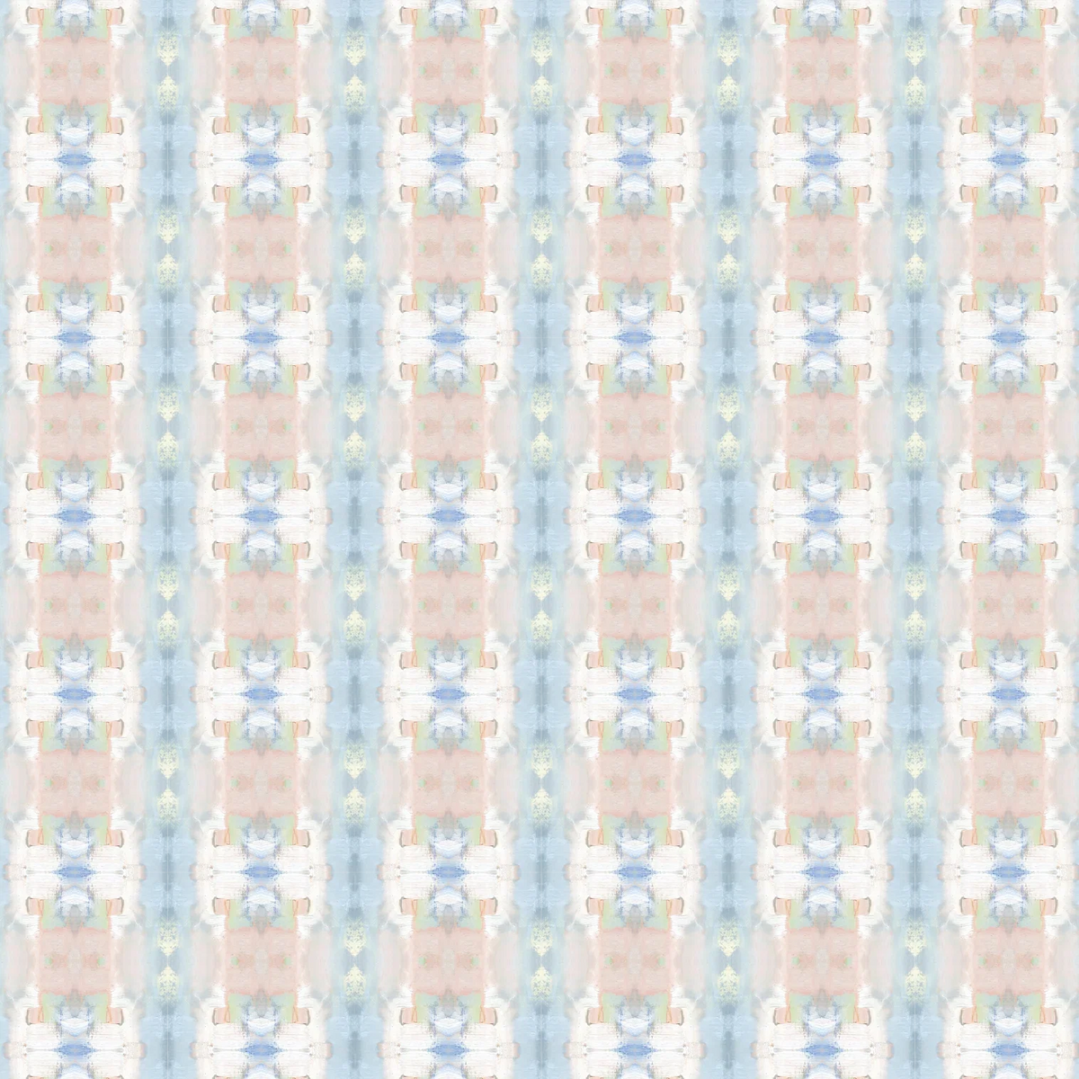 Blushed Blue Throw Pillow