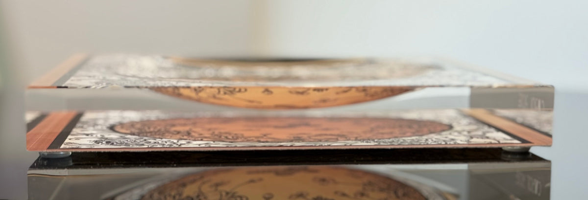 Candy Bowl - Gold Butterflies