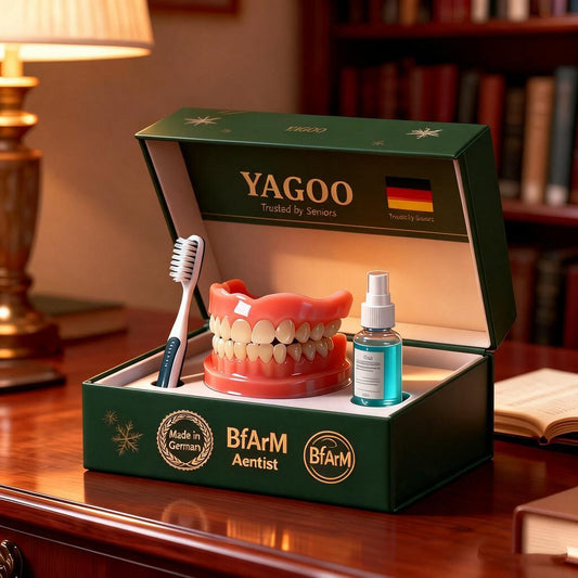 🎁Aktion endet heute: 70 % Rabatt! ⏰Yagoo™ Medizinische Vollprothese mit starkem Halt 🦷