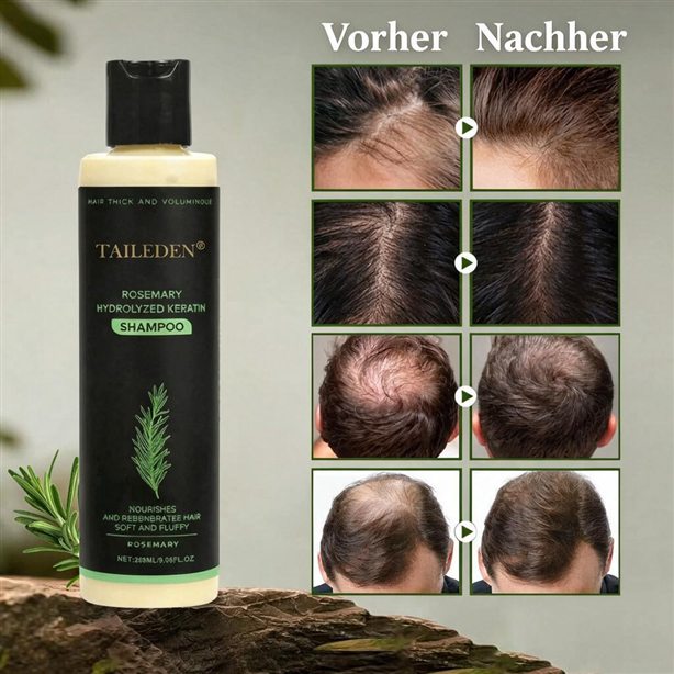 🌱 Bio-Rosmarin-Shampoo für Haarwachstum
