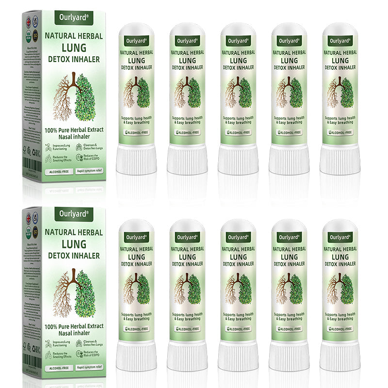 Ourlyard® Natürlicher Kräuter-Inhalator zur Lungenreinigung
