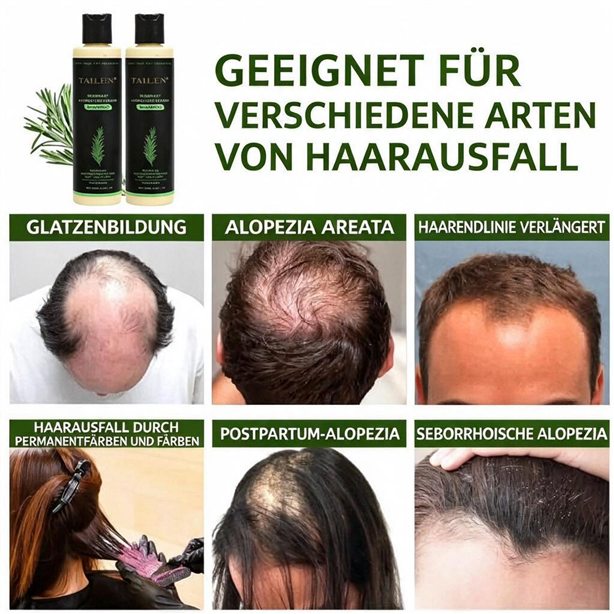 🌱 Bio-Rosmarin-Shampoo für Haarwachstum