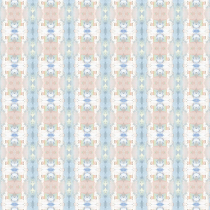 Blushed Blue Throw Pillow