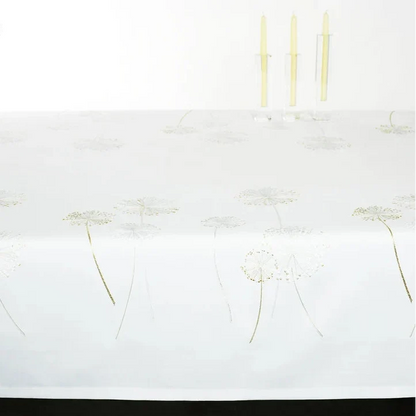 Couture Silver Gold Tablecloth