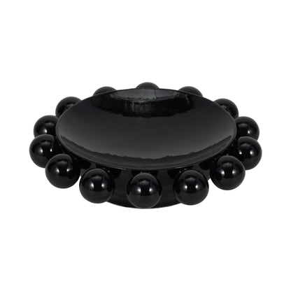 Black Knobbed Bowl