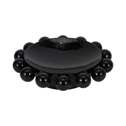 Black Knobbed Bowl
