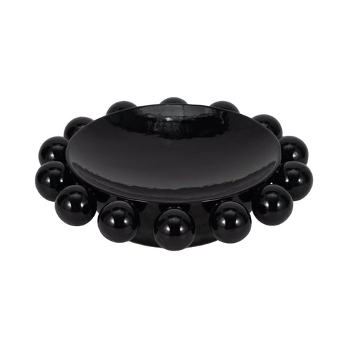 Black Knobbed Bowl