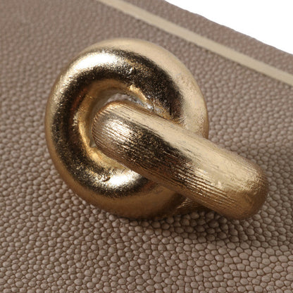 FAUX SHAGREEN BOX