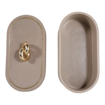 FAUX SHAGREEN BOX