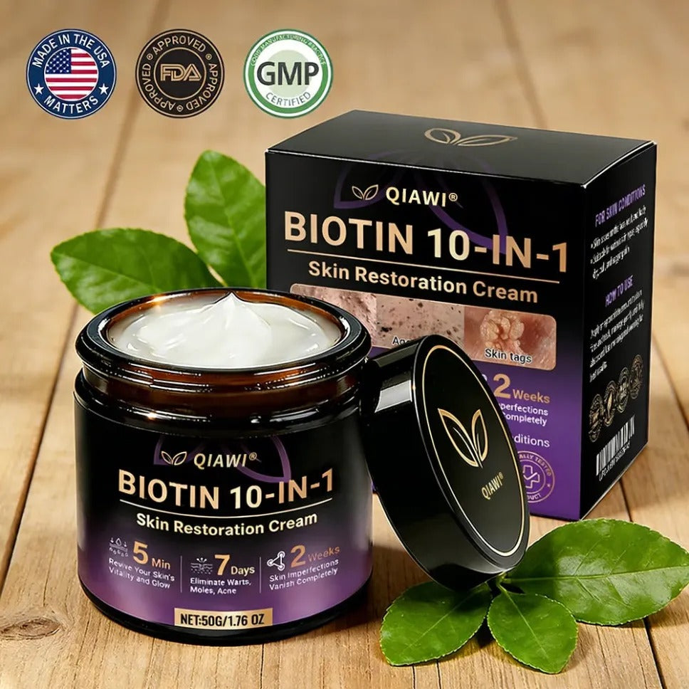 ✨ Hergestellt und versandt aus den USA ✨ QIAWI® Biotin 10-in-1 Hau
