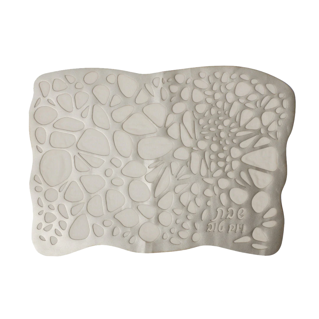 Challah Cover Pebbles Champagne