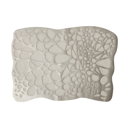 Challah Cover Pebbles Champagne