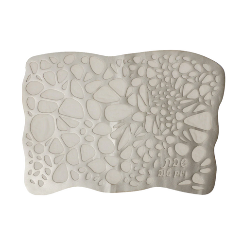 Challah Cover Pebbles Champagne