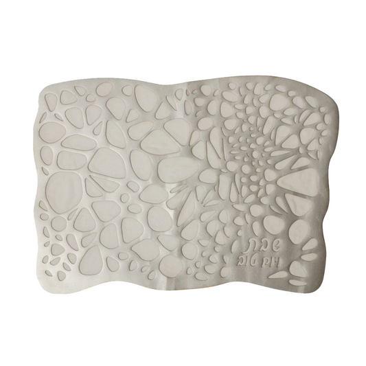 Challah Cover Pebbles Champagne