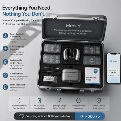 Last Day! Mresio Smart Bluetooth Hearing Aids — Hear Clearly, Stay Connected & Enjoy Every Moment Before Price Goes Up
