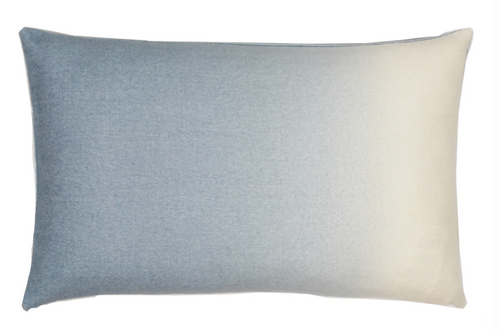 Dip-Dyed Pillow - Dusk Blue