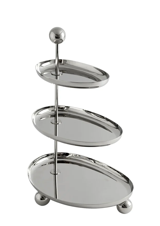 Ellipse 3 Tiered Serving Stand