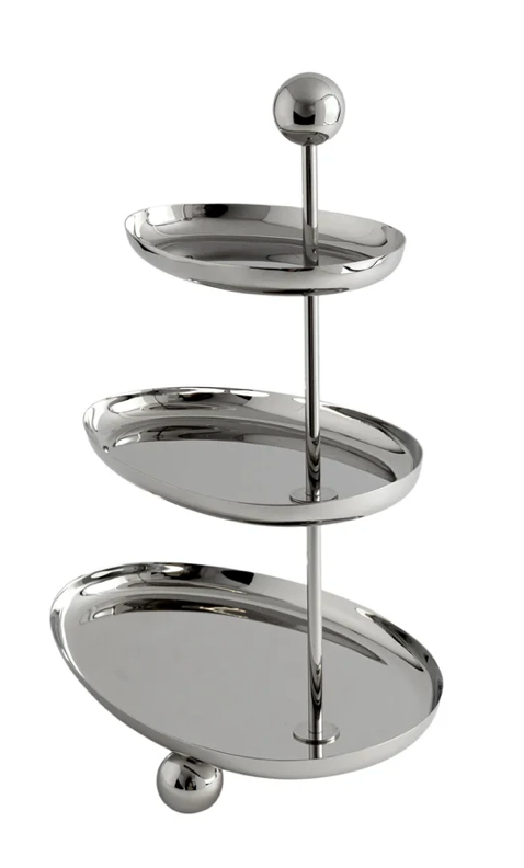 Ellipse 3 Tiered Serving Stand