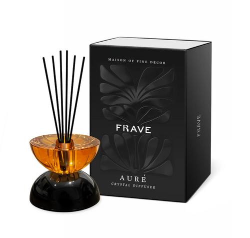 Amber & Black Aure Crystal Diffuser