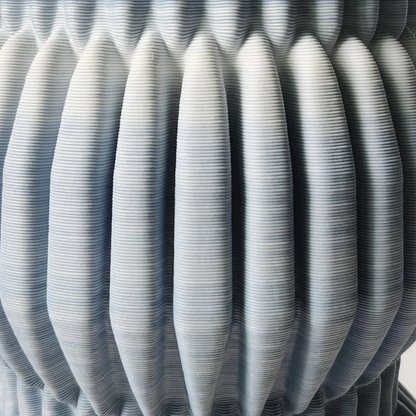 Blue Ombre 3D Printed Vases