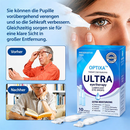 Optica™ Benetzende Augentropfen bei Grauem und Grünem Star – von Ärzten empfohlen