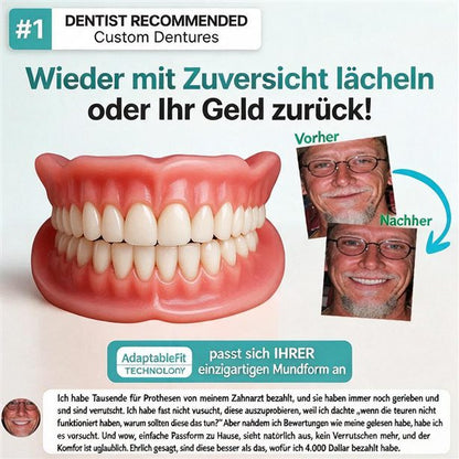 🎁Aktion endet heute: 70 % Rabatt! ⏰Yagoo™ Medizinische Vollprothese mit starkem Halt 🦷