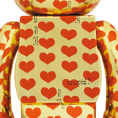 BE@RBRICK Gold Heart 1000%