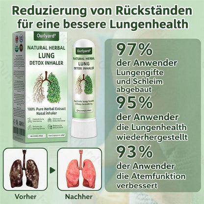 Ourlyard® Natürlicher Kräuter-Inhalator zur Lungenreinigung