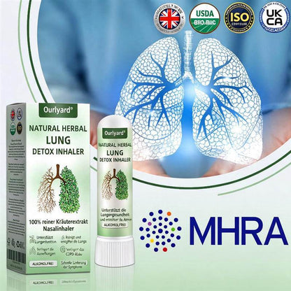 Ourlyard® Natürlicher Kräuter-Inhalator zur Lungenreinigung
