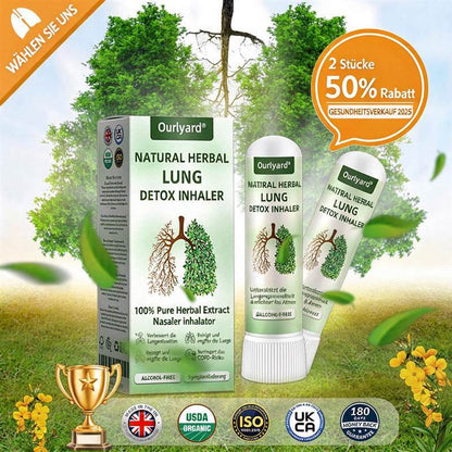 Ourlyard® Natürlicher Kräuter-Inhalator zur Lungenreinigung