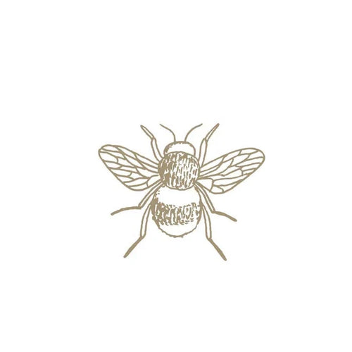 Bee Gold Printed Napkin