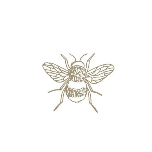 Bee Gold Printed Napkin
