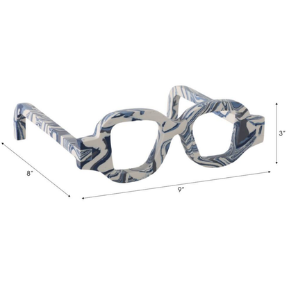 Blue Stone Glasses