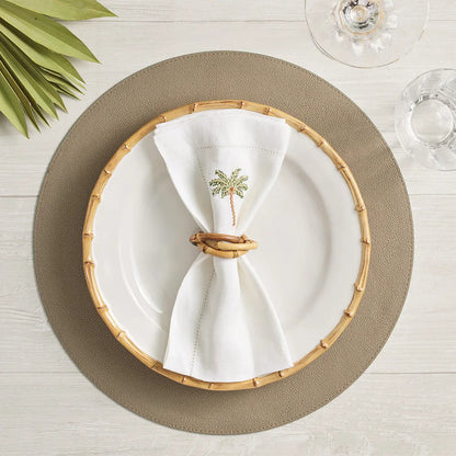 Bamboo Trinity Napkin Rings