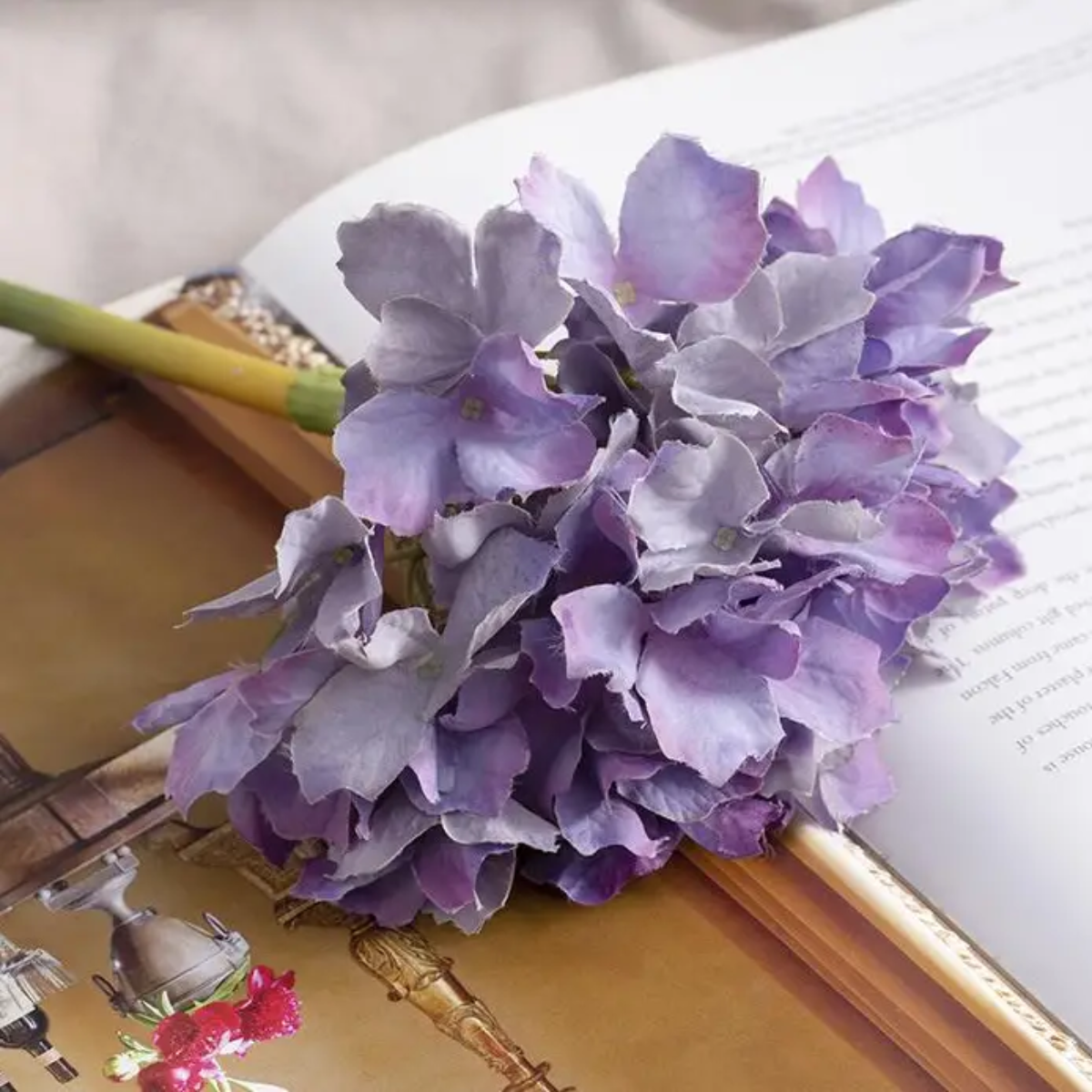 Almost Real  Hydrangea - Lavender