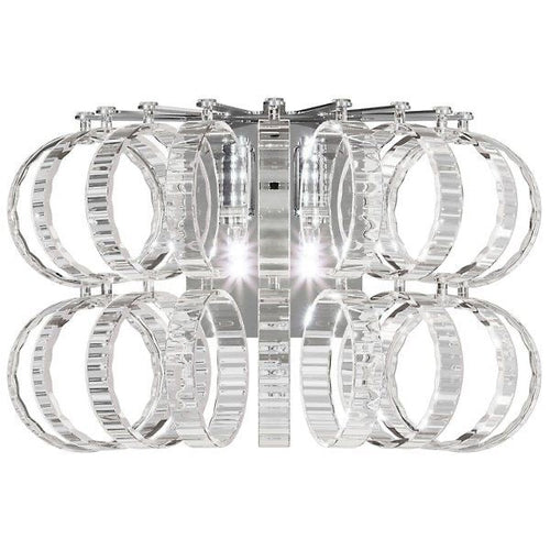 Crystal Rings Sconce