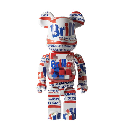 Be@rbrick Andy Warhol "Brillo" 1000%