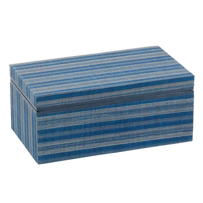Blue Striped Box