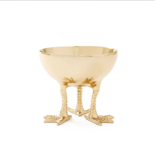 Daphne Bowl, Brass Finish